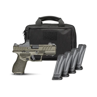 Springfield Armory Echelon 40C 9mm 4quot Barrel Viridian RFX11 10 rnd  OD Green MPNEC9409GLCUPAC