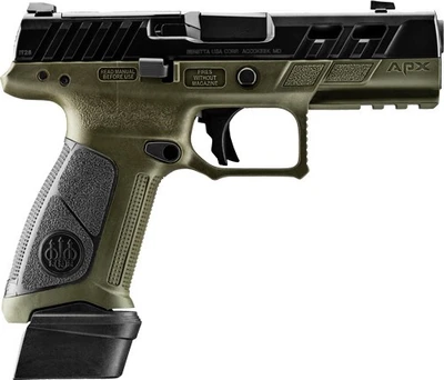 Beretta APX A1 9mm 425quot Ported Barrel Optic Ready 15 rnd  OD Green MPNJAXA1F915PTODG