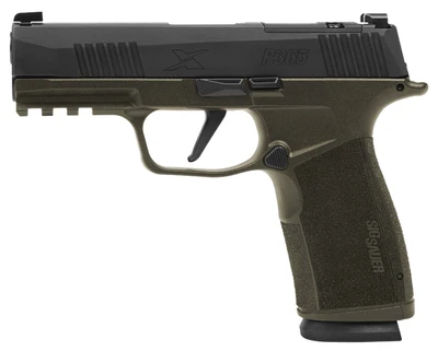 SIG P365 XMACRO 9MM 37quot Barrel Optic Ready 17 rnd  GreenBlack MPN365XCA9BXR3FS