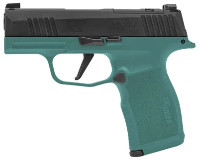 Sig Sauer P365X Bama Breeze 9mm 31quot Barrel Optic Ready 12 rnd  TealBlack MPN365X9BXR3BB