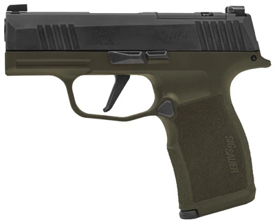 Sig Sauer P365X Fortunate Son 9mm 31quot Barrel Optic Ready 12 rnd  OD GreenBlack MPN365X9BXR3FS