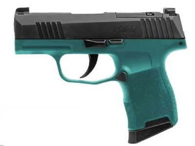 Sig Sauer P365 Bama Breeze 9mm 31quot Barrel Optic Ready 10 rnd  Teal MPN3659BXR3BB