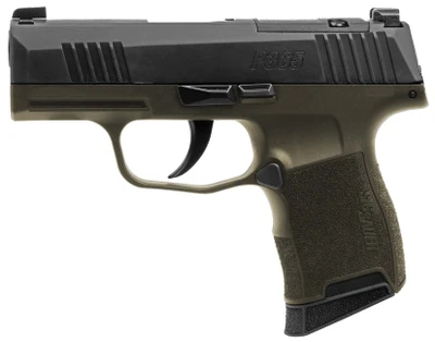 Sig Sauer P365 Fortunate Son 9mm 31quot Barrel Optic Ready 10 rnd  OD GreenBlack MPN3659BXR3FS