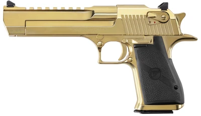 Magnum Research Desert Eagle Mark XIX 44 Mag 6quot Barrel Blem 8 rnd  Nitride Gold MPNZDE44ZNG