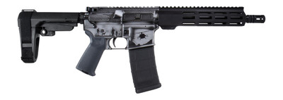 Shark Coast Tactical 5.56 Nato, 10.5" Barrel, SBA3 Brace, 30 rnd - Military Grey [MPN:SCC07435MILGY-P]