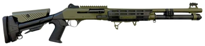 Orthos Raider S4 12 GA, 18.5" Barrel,  7 rnd - OD Green/Black [MPN:S4ROD]