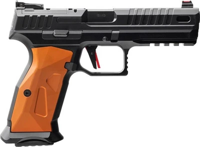 Military Armament Corp RA9 Sport 9mm, 4.75" Barrel, Optic Ready, 17 rnd - Black/Orange [MPN:15000651]