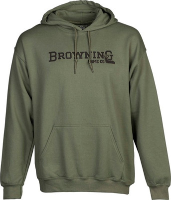 Browning Hoodie Backfence  Arms Green Xxlarge