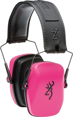 Browning Buckmark Iii Hearing  Protector Fldbl Nrr 27db Pink