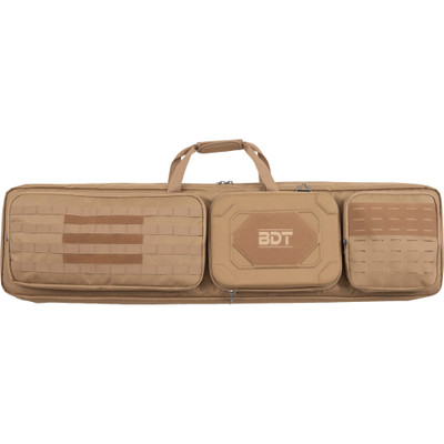 Bulldog 48" Double Suppressor  Tactical Rifle Case Tan