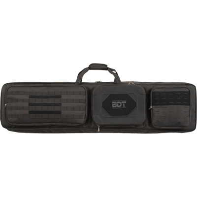 Bulldog 38" Double Suppressor  Tactical Rifle Case Black