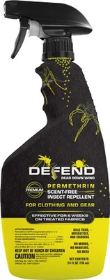 Ddw Defend Permethrin 24oz  Clothing Spray