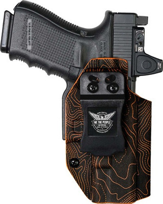 We The People Holster Iwb Rh  Sf Hellcat Pro Ord Topo Orange