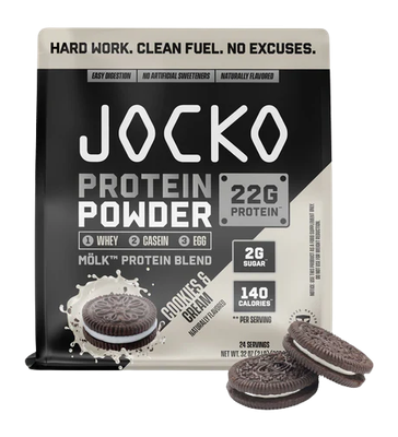 Jocko Fuel  29146 Cookies And Cream Protein Powder Bag