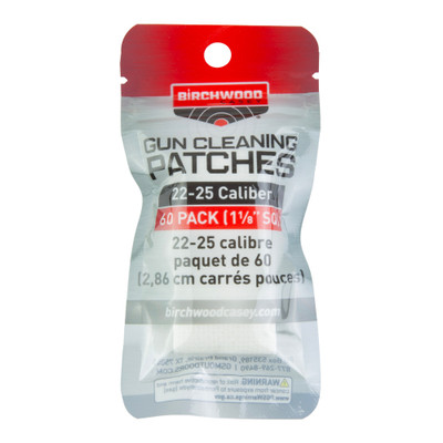 Birchwood Casey Patch 11/8 Sq 2225cal 60pk. .