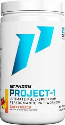 1st Phorm Project 1 200mg  Sweet Peach