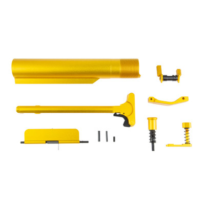 Xts Ar15 Anodized Parts Kit Gold