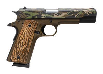 Tisas Customs 1911 A1 Service Backwoods .45 ACP, 5" Barrel, 7 rnd - Camo [MPN:10100518AA8]