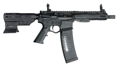 American Tactical Alpha Maxx 5.56, 7.5" Barrel, 60 rnd - Black [MPN:ATIGAX5567ML60TB]