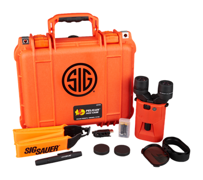 Sig Sauer Electro-optics , Sig Soz6wp16m  Zulu6 Hdx 16x42mm Marine Kit Orng