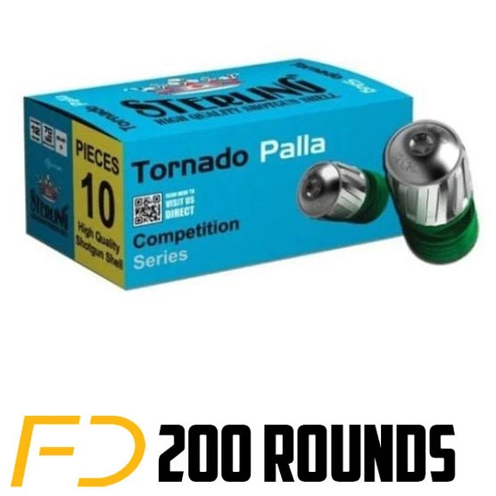 Sterling Tornado 12 GA, 2-3/4in. Slug - 200 Rounds - Free Shipping