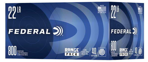 Federal Champion .22 LR, 40gr, LRN - 800 Rounds [MPN: 729B800]