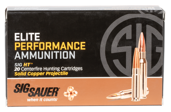Sig Sauer Elite Copper Hunting .300 WIN MAG, 165gr, JHP - 20 Rounds [MPN: E3WMH120]