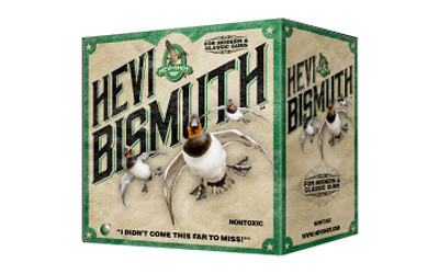 Hevishot Hevi-Bismuth Waterfowl 12 GA, 3in. 1-3/8oz. #2 Shot - 25 Rounds [MPN: HS14002]