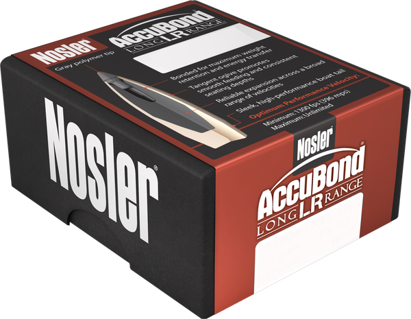 Nosler Trophy Grade Long Range .33 NOS, 165gr, Spitzer Accubond LR - 20 Rounds [MPN: 60099]
