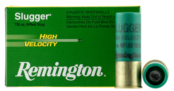 Remington Slugger 12 GA, 2-3/4in. 7/8oz. Slug - 5 Rounds [MPN: 28600]