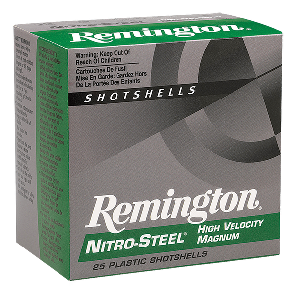 Remington Nitro Steel 12 GA, 3in. 1-3/8oz. bb Shot - 25 Rounds [MPN: 20856]