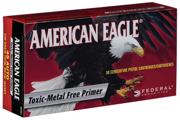 Federal American Eagle .45 ACP, 230gr, TMJ - 50 Rounds [MPN: AE45N1]