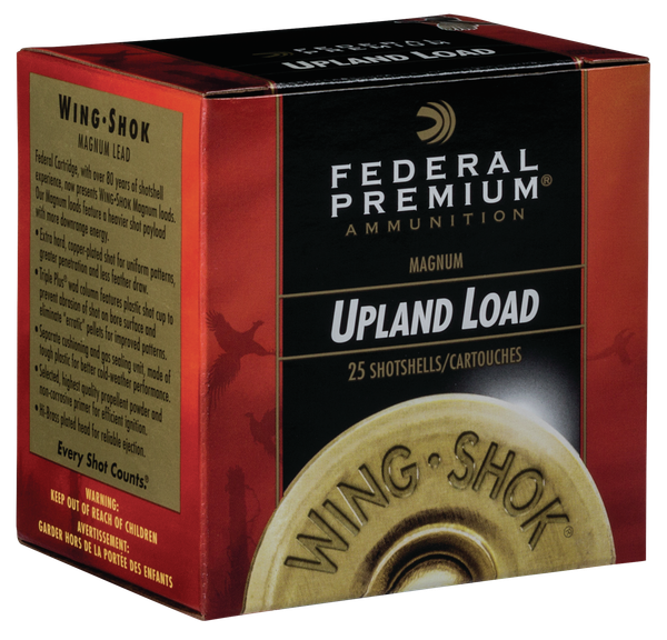 Federal Premium Wing-Shok 16 GA, 2-3/4in. 1-1/8oz. #4 Shot - 25 Rounds [MPN: PF1634]