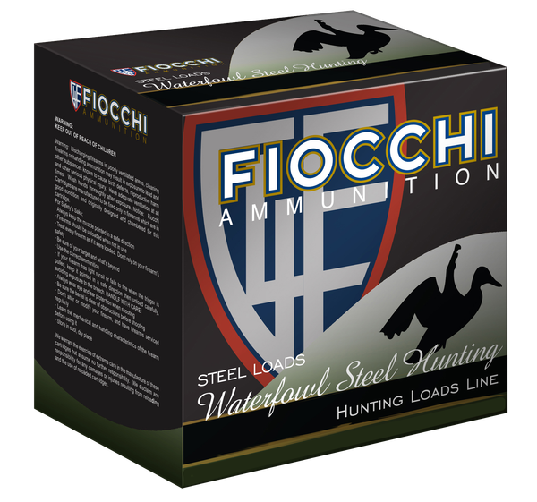 Fiocchi Speed Steel 12 GA, 3in. 1-1/8oz. #6 Shot - 25 Rounds [MPN: 123ST6]