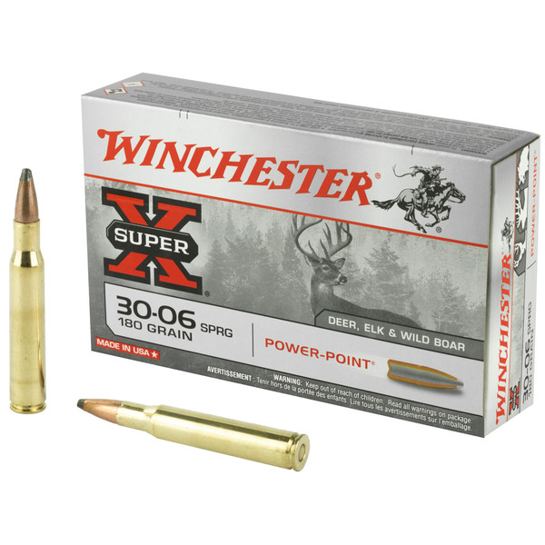 Winchester Super-X .30-06 SPRINGFIELD, 180gr, PP - 20 Rounds [MPN: X30064]