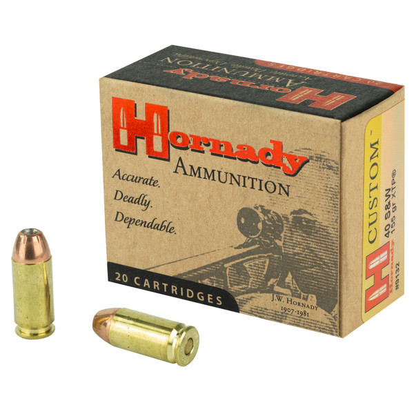 Hornady Custom .40 S&W, 155gr, XTP - 20 Rounds [MPN: 9132]