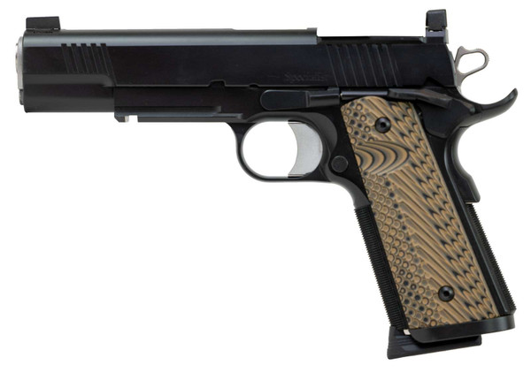 Dan Wesson Specialist, .45 ACP, 5" Barrel, 8Rd, Black, Optics Ready, Tritium Night Sights, G10 Grips