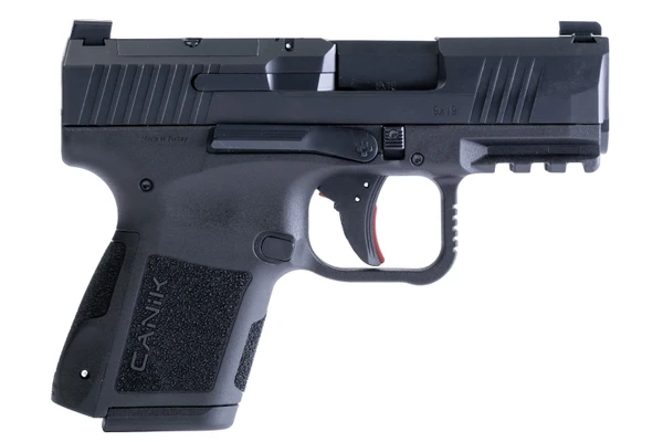 Canik MC9 9mm Luger 3.18" 12+1/15+1, Black Steel Barrel, Optic Ready HG7620N