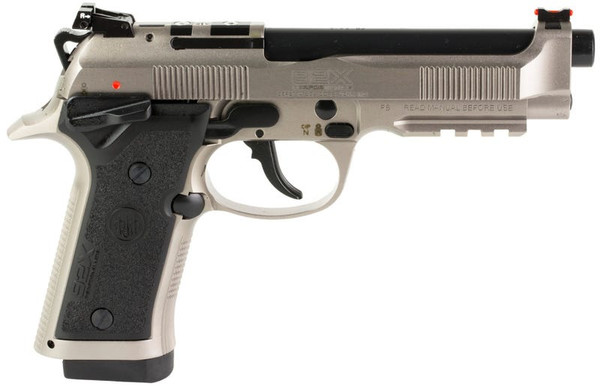 BERETTA 92X PERFORMANCE CARRY 9MM 4.9" BARREL 15RD STAINLESS OPTICS READY