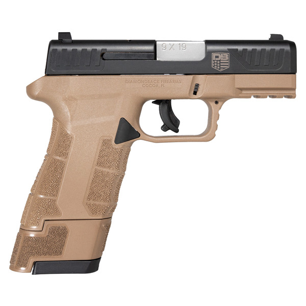 Diamondback Dbam29, Dia Db0300p001     9mm Subcmpt 17/12rd      Ss/blk