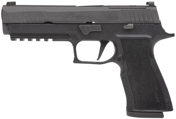 Sig Sauer P320 XTen 10mm Auto Caliber with 5" Barrel, 15+1 Capacity Black 320X510BXR3R2