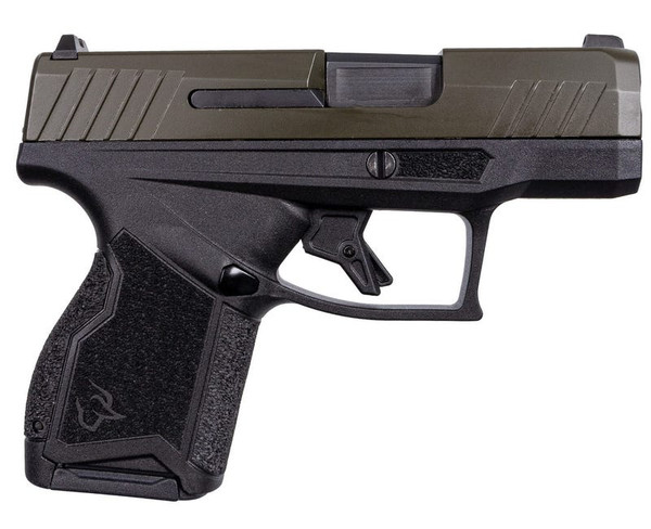 TAURUS GX4 GREEN 9MM 3.06" BARREL 11-ROUNDS BLACK/GREEN ADJUSTABLE REAR SIGHT