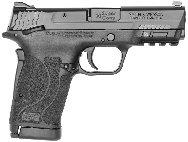 SMITH & WESSON M&P SHIELD EZ 30 SUPER CARRY 3.67" BARREL 10-ROUNDS BLACK THUMB SAFETY