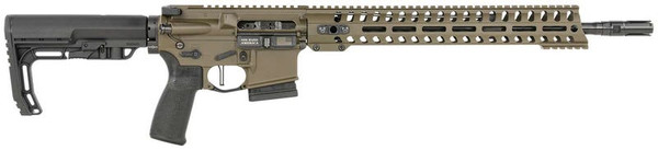 PATRIOT ORDNANCE FACTORY MINUTEMAN DI .223 REMINGTON/5.56X45MM NATO 16.5" BARREL 10 ROUNDS PATRIOT BROWN