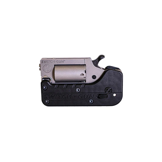 STANDARD MANUFACTURING SWITCH GUN .22 WMR 0,75" 1RD BLACK/STAINLESS FOLDING GRIP