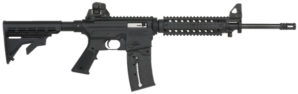 Mossberg International 37209 715T Flat Top Tactical Semi-Automatic 22 LR 16.25" 25+1 Black A2 Adjustable Synthetic Stock Blued Polymer Receiver