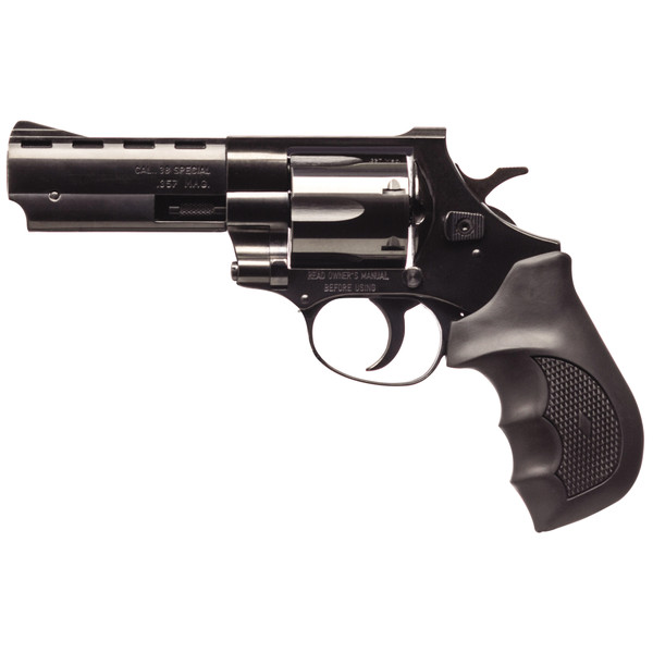 European American Armory, Windicator, Medium Frame, 357 Magnum, 4" Barrel, Steel Frame, Blue Finish, Rubber Grips, Fixed Sights, 6Rd