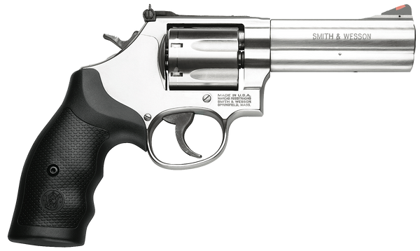 Smith & Wesson 686 Plus 357 Magnum 4" Barrel, 7rd, Black Synthetic Grip Single/Double