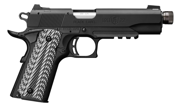 Browning 1911-22 Suppressor Ready .22lr 4.87" 10+1 Black
