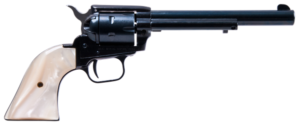 Heritage Mfg Rough Rider, Her Rr22mb6prl   22/22m 6.5  Bl Whtprl
